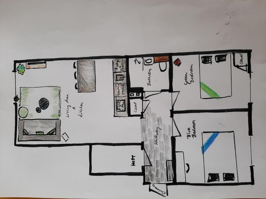 Kaski, Three-room In A Prime Location, Free Parking Apartment